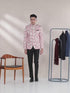 Men's Pink Silk Blend Jodhpuri